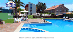 Desktop Screenshot of hotelgaivota.es